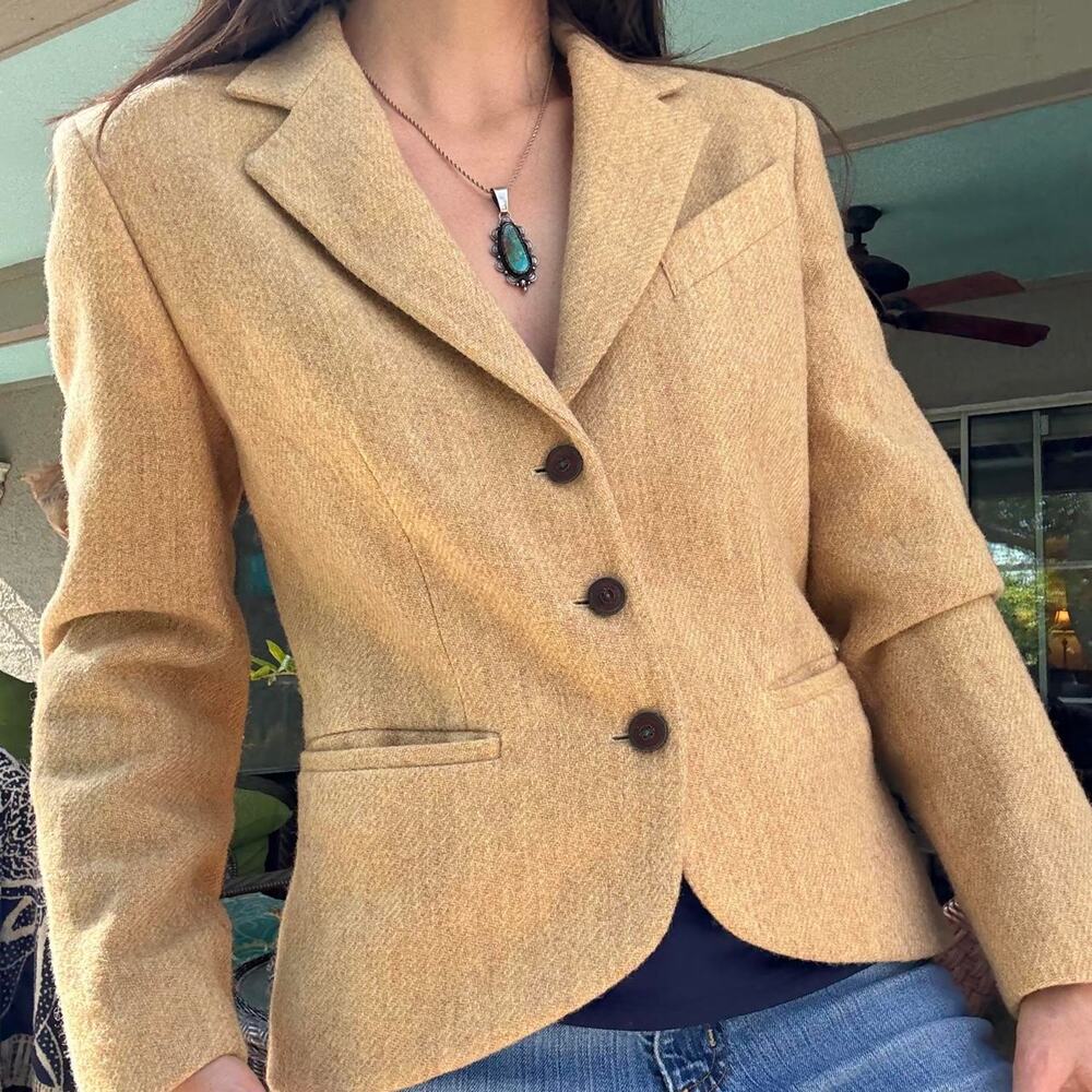 Vintage Italian Wool Blazer